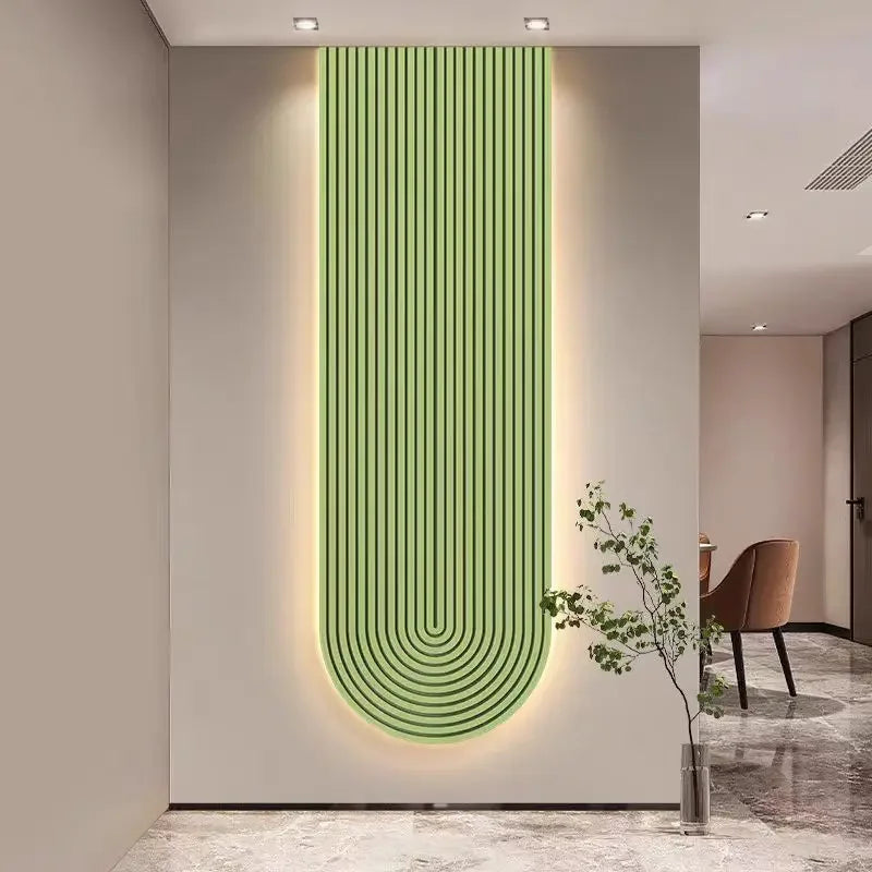 Modern Home LED Wall Lamp Minimalist Line Mural Light Decoration Living Room Background Wall Lighting Fixtures Mounted Lamps