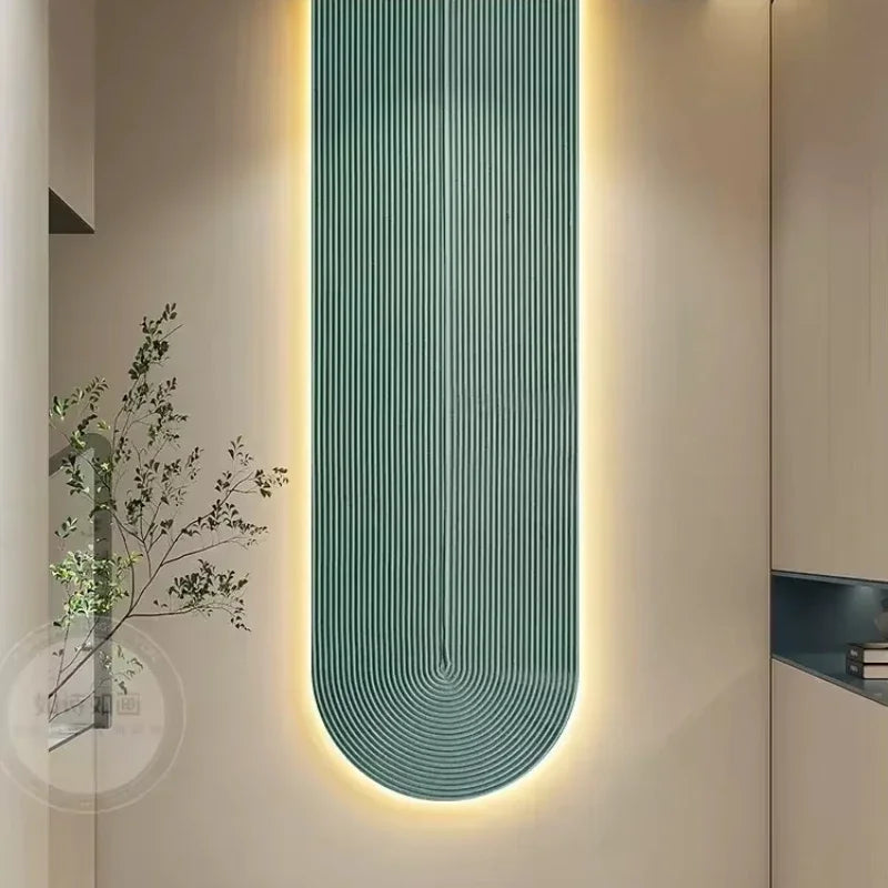 Modern Home LED Wall Lamp Minimalist Line Mural Light Decoration Living Room Background Wall Lighting Fixtures Mounted Lamps